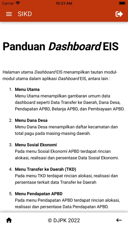 Mobile Dashboard SIKD screenshot-3