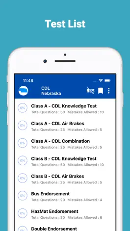Game screenshot Nebraska CDL Prep Test 2023 mod apk