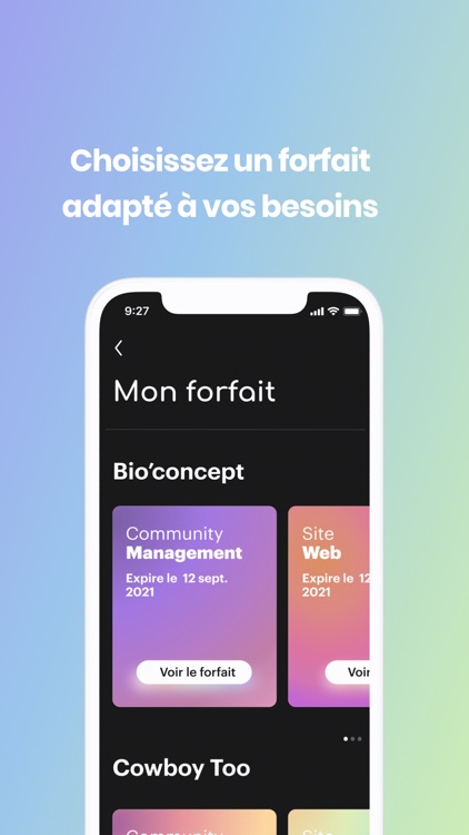 Snazzy, expérience client 2.0 screenshot-4