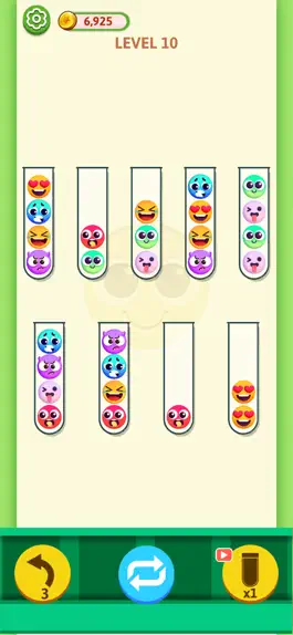 Game screenshot Emoji Sort : Puzzle Games apk