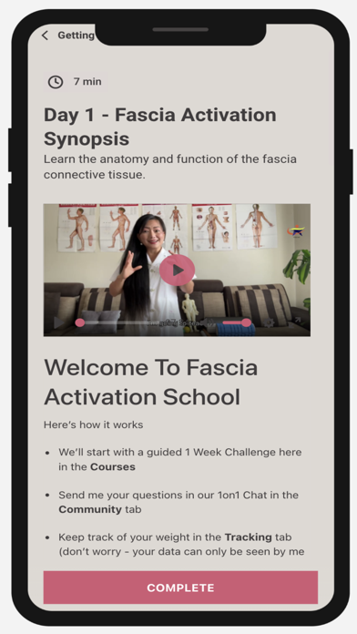 Yoga Fascia Screenshot