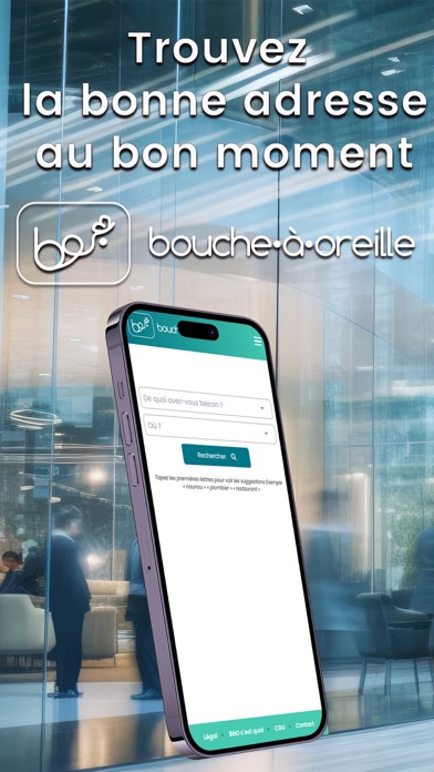 Screenshot #1 pour Bouche à oreille