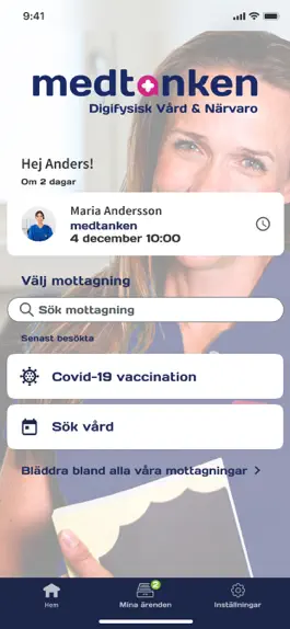 Game screenshot Medtanken – Digifysisk Vård mod apk