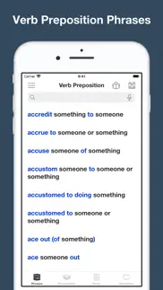 english verb preposition iphone screenshot 1