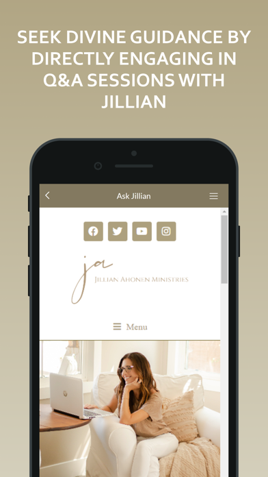 Jillian Ahonen Ministries Screenshot