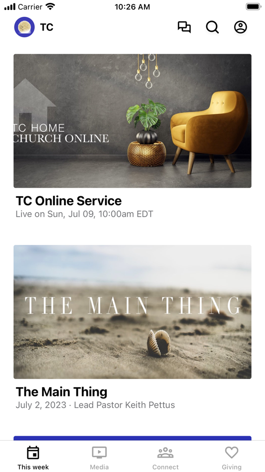 #1. Truth Center (iOS) 由: Truth Center Ministries International