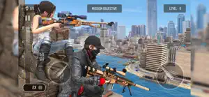 3D War Sniper Shooter Games screenshot #2 for iPhone