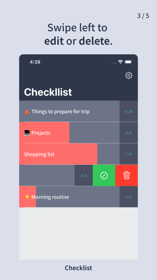 #3. Check List - simple (iOS) 由: Shin Dongkwon