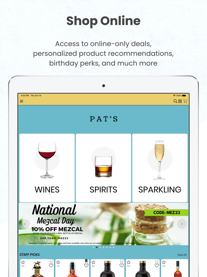 PATS BEVERAGE AND LIQUOR STORE