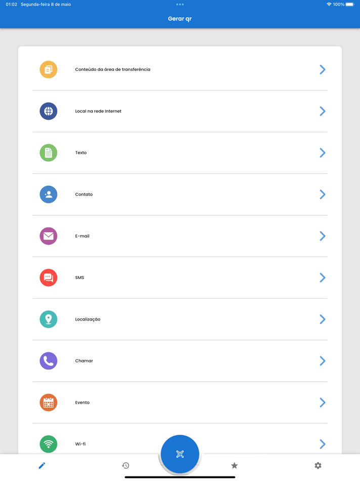 #3. Leitor & Gerador de código QR (iOS) 由: Felipe Rodrigues