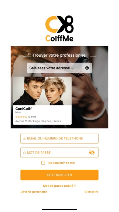 CoiffMe Screenshot