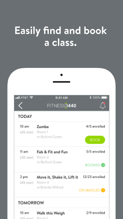Fitness 1440 White House Screenshot