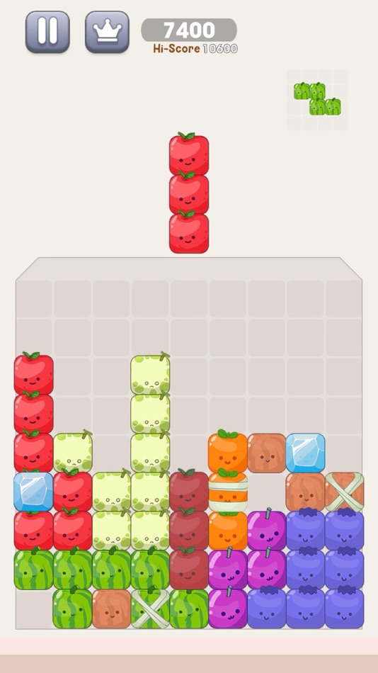 #2. Drop Fruit - Block Puzzle Mix (iOS) 由: Son Phung Hong