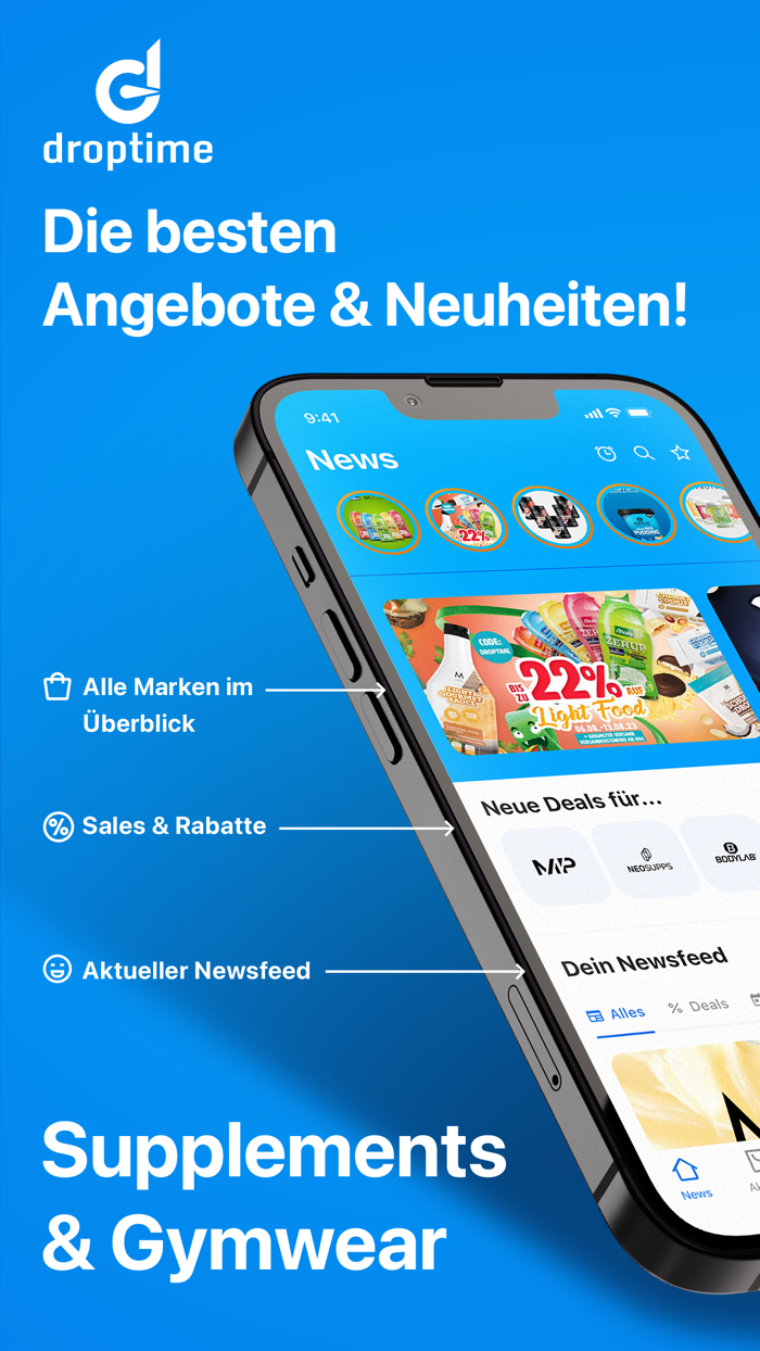 DROPTIME - Supplement App