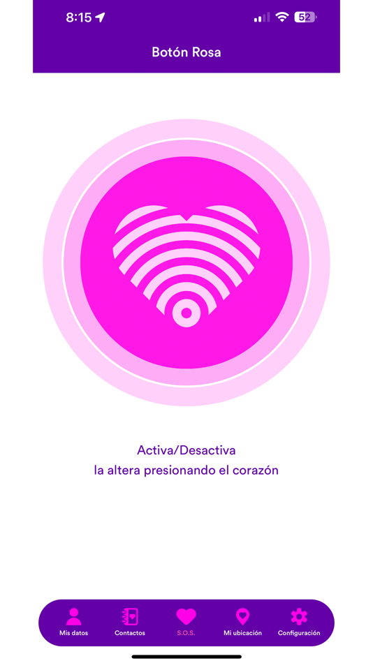 #2. Botón Rosa (iOS) Podle: Dropstudio Asociados, S.C.