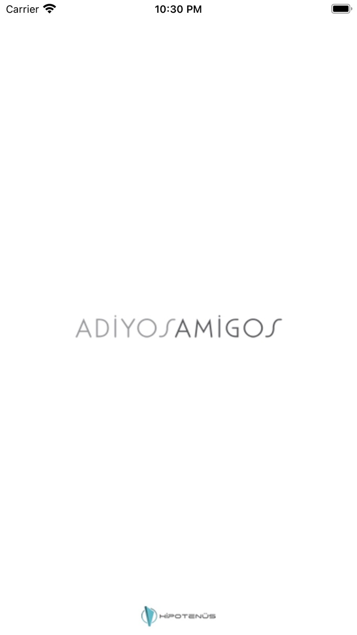 Adiyos Amigos