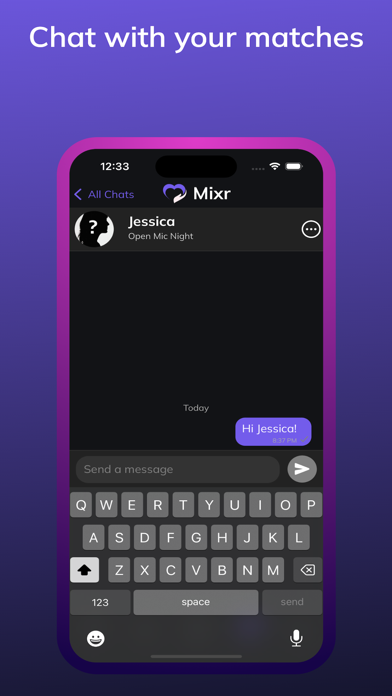 Mixr - Event Dating Pools Screenshot