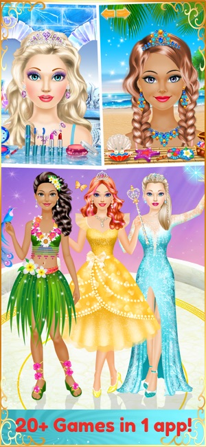 Barbie Doll Maquiagem, Penteado & Vestir-se Moda Top Model princesa Menina 2