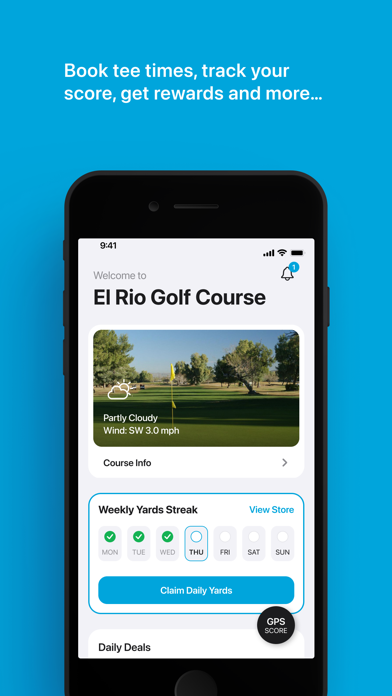 El Rio Golf Tee Times Screenshot