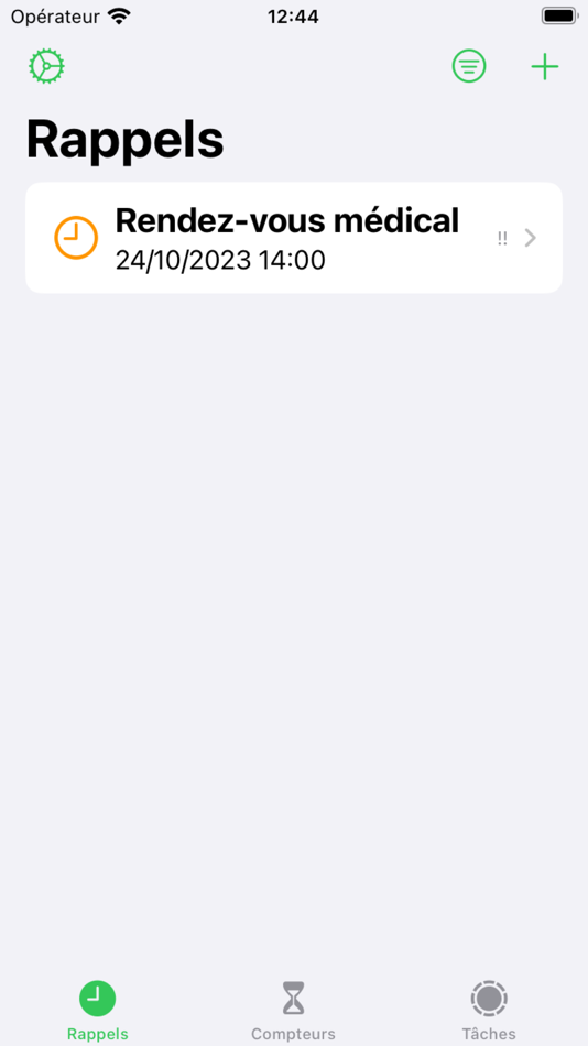 #2. TicTac: Manage your time (iOS) 由: Philippe Bondevine