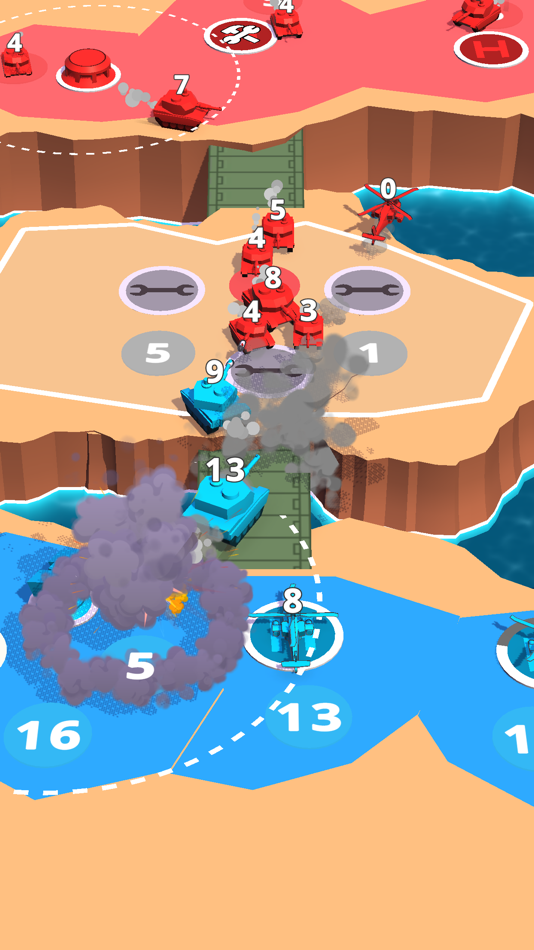 #2. Mini Wars 3D (iOS) 由: Volodymyr Delinskyi