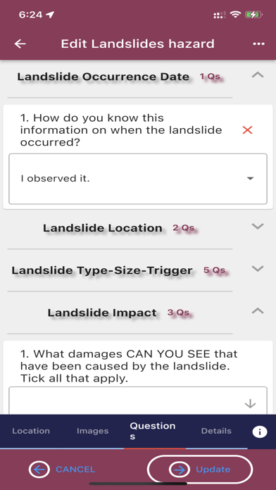 Landslide Tracker Screenshot