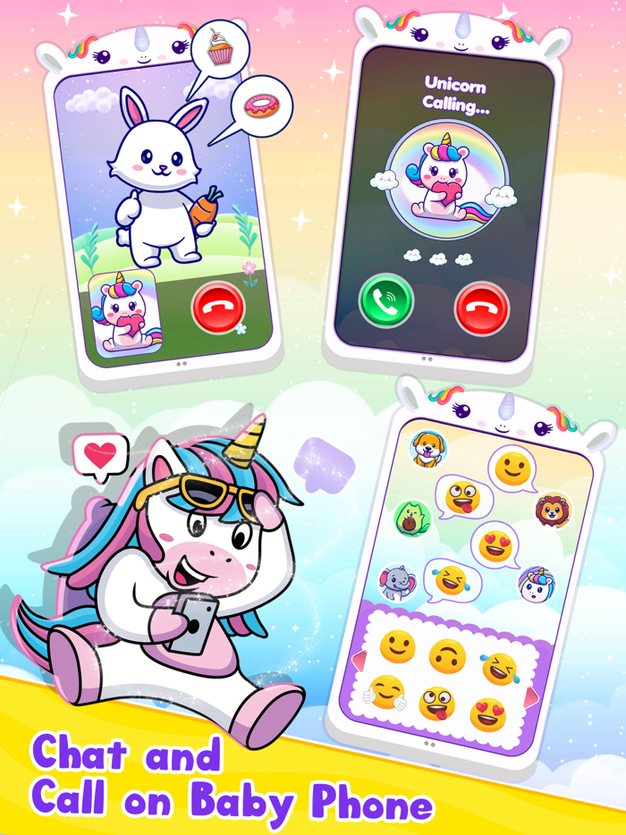 Baby Unicorn Phone For Kids 2