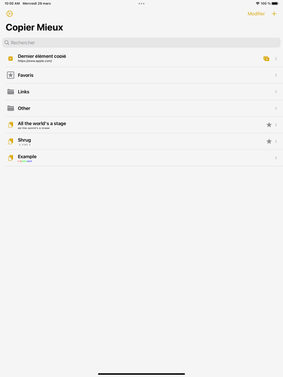 Screenshot #4 pour Copier Mieux
