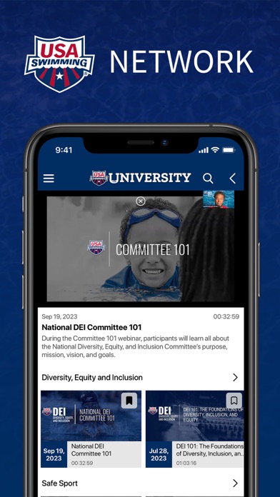 USA Swimming Network Screenshot 4 - AppWisp.com
