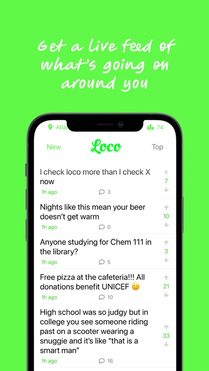 Loco: Local Anonymous Chat