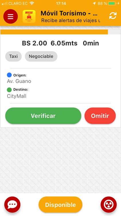 Móvil Torisimo Conductor