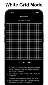 amsler grid app iphone screenshot 2