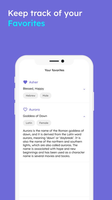 bebe - your perfect baby name Screenshot