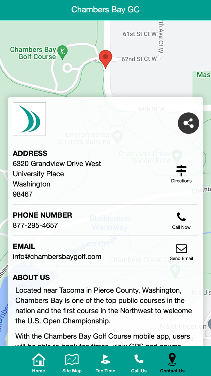 Chambers Bay Golf Course