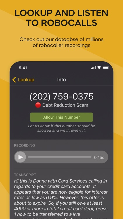 Nomorobo - Robocall Blocker screenshot-5