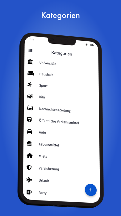 CashFlow - dein Haushaltsbuch Screenshot