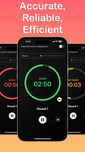 Boxing Timer - Round App screenshot 1