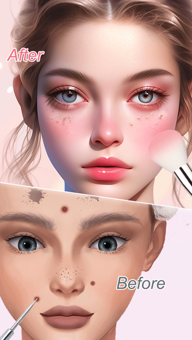 Vlinder Fantasy: Makeup games Screenshot