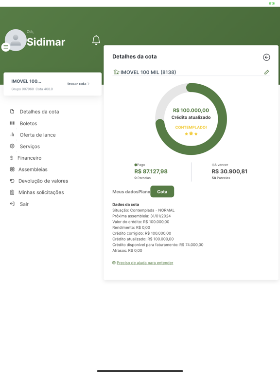 Screenshot #5 pour Consórcio Sulcredi