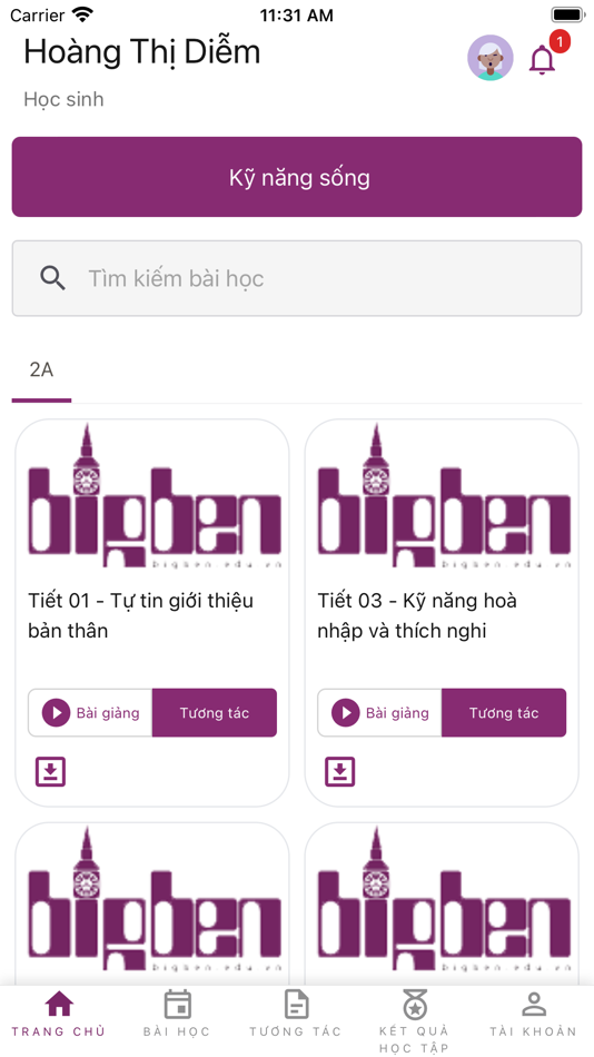 #2. BigBen Edu (iOS) 由: SON LE Thanh