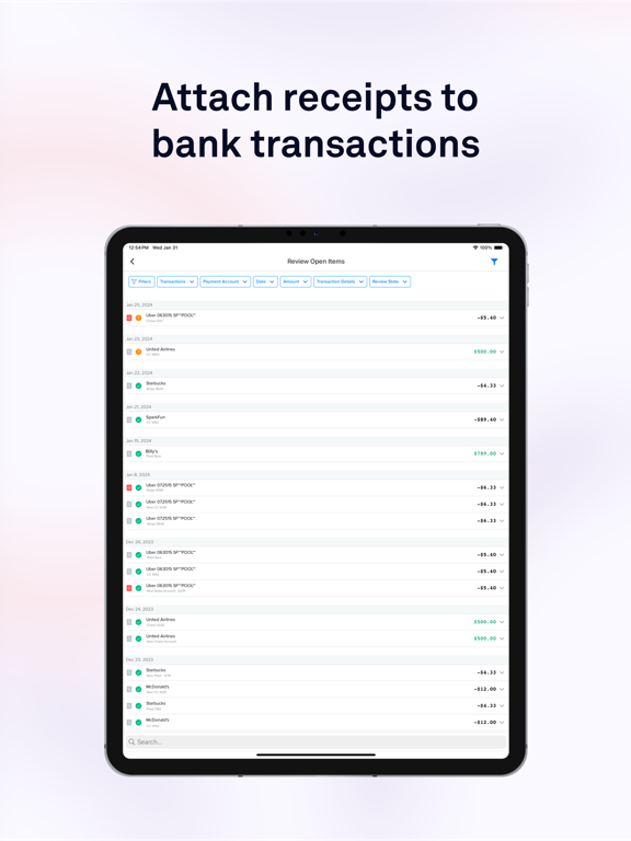 Docyt: Real-Time Bookkeeping iPad screenshot 6 - Business app