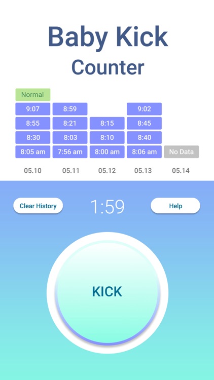 Contraction Timer Kick Counter