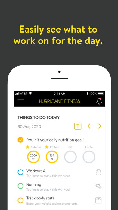 Hurricane Fitness Screenshot