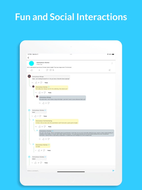 NearCircle iPad screenshot 3 - Social Networking app