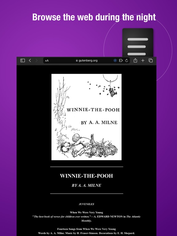 Screenshot #5 pour DarkReader Web