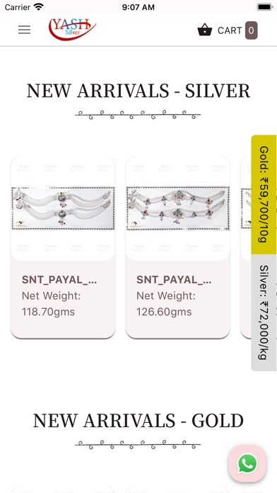 Yash Ornaments Screenshot