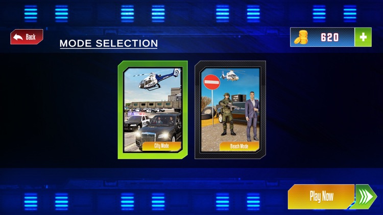 President Security Rescue Game