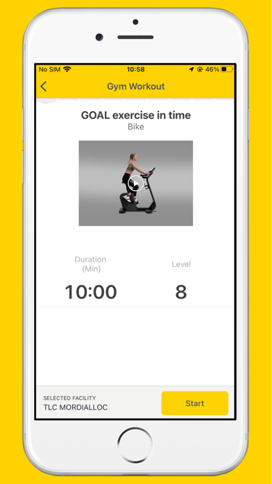 TLC Health Clubs Screenshot