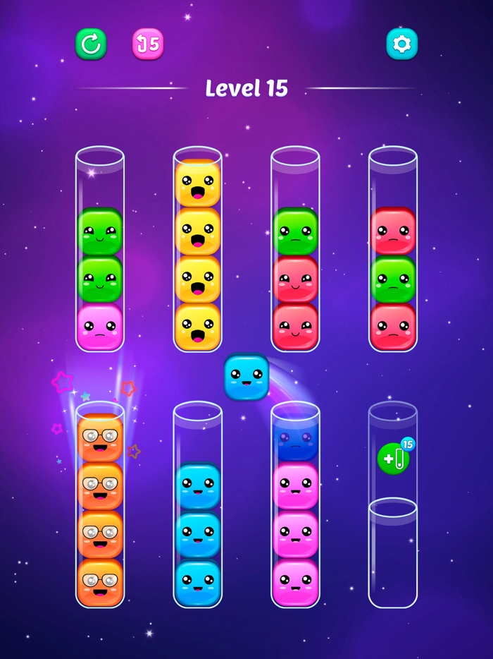 Sorting game Sort colors