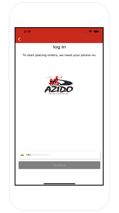 Azido Delivery Screenshot